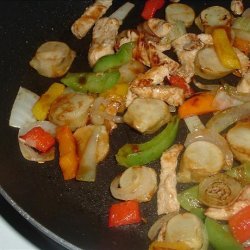 Jerusalem Artichoke Stir Fry