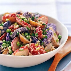 Red, White, and Blue Potato Salad