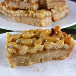 Pine Nut Caramel Bars