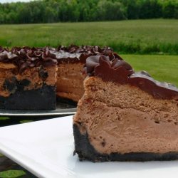 Ultimate Triple Chocolate Cheesecake