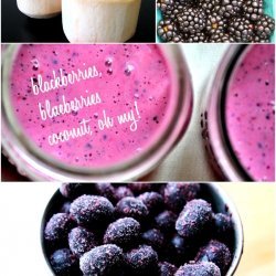 Black and Blue Smoothies