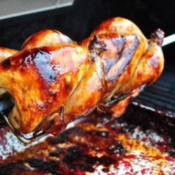 Rotisserie BBQ Cornish Game Hens