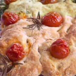 Tomato and Walnut Flat Bread