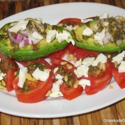 Tomato, Avocado, and Red Onion Salad