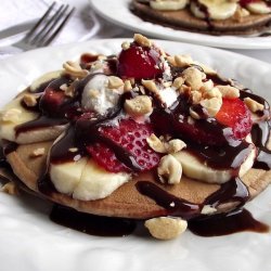 Banana Split Pancakes