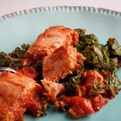 Salmon With Spiced Tomato Sauce