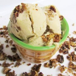 Butter Pecan Ice Cream With Brandy