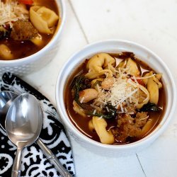 Sausage Tortellini Soup