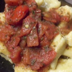 Fresh Tomato Basil and Ricotta Sauce