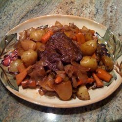 Braised Buffalo (Or Beef) Pot Roast