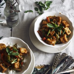 Mango Tofu Stir Fry