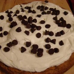 Chocolate Chip Cookie and Cream Tart