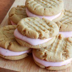 Milk Chocolate Peanut Butter Sandwich Cookies