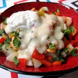 Shrimp Potato Nachos