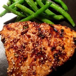 Grilled Sesame Tuna Steak