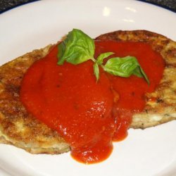 Eggplant Stuffed With Goat Cheese & Mozzarella