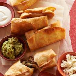 Roast Chicken Chimichangas