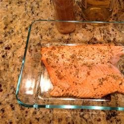 Steelhead Trout Bake with Dijon Mustard