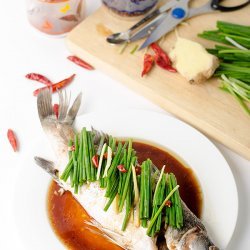 Authentic Chinese Steamed Fish