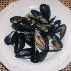 Moules en Sauce