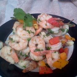 Tequila Garlic Prawns