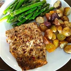 Chef John's Baked Lemon Pepper Salmon