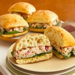 Tuscan White Bean and Tuna Sandwiches