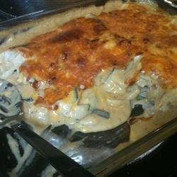 Cheesy Flounder Florentine