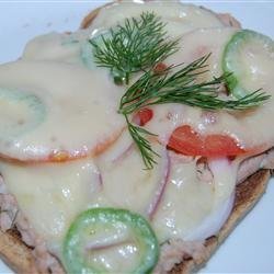 Lemon-Dill Tuna Melt Sandwiches