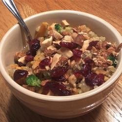 Quinoa with Sweet Potatoes and Broccoli