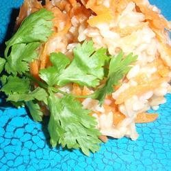 Pumpkin-Carrot Rice