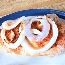 Baked Chicken and Onions