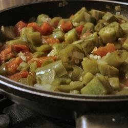 Okra and Tomatoes II