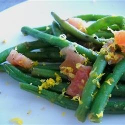 Honey Orange Green Beans