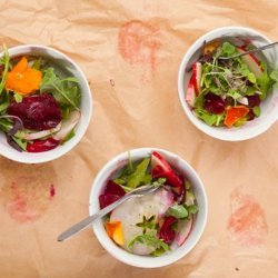 Roasted Beets, Apples, and Fennel