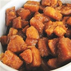 Brandied Candied Sweet Potatoes