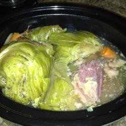 Easy Corned Beef and Cabbage