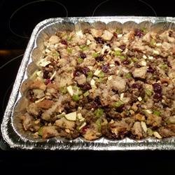 Sausage, Apple, and Cranberry Dressing