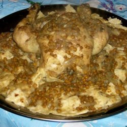 Rfissa (Moroccan Chicken With Lentils)