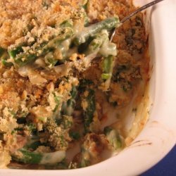 Fresh Green Bean and Mushroom Casserole