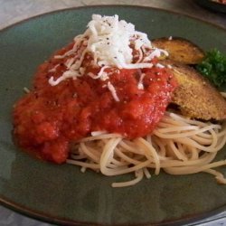 Not My Mom's Eggplant Parmesan (Vegan and Gluten-Free)