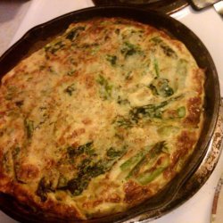 Spinach Asparagus Frittata