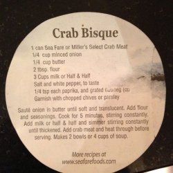 Easy Seafood Bisque