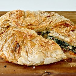 Spinach, Pine Nut, and Feta Pie