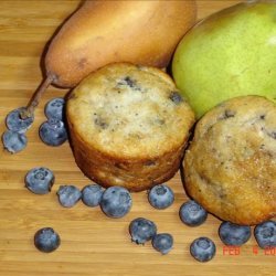 Blueberry Pear Muffins
