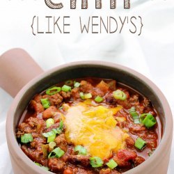 Chili Like Wendy's