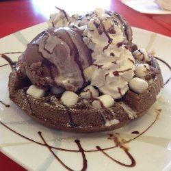 Rocky Road Waffles