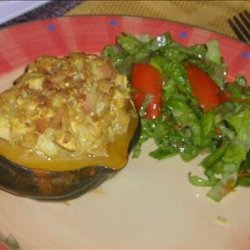 Spicy Stuffed Acorn Squash