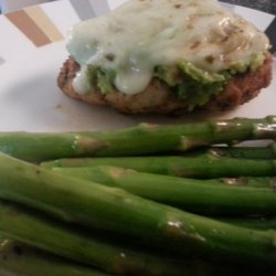 Grilled Chicken Breast With Avocado and Pepper Jack