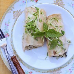 Spinach and Chicken Enchiladas